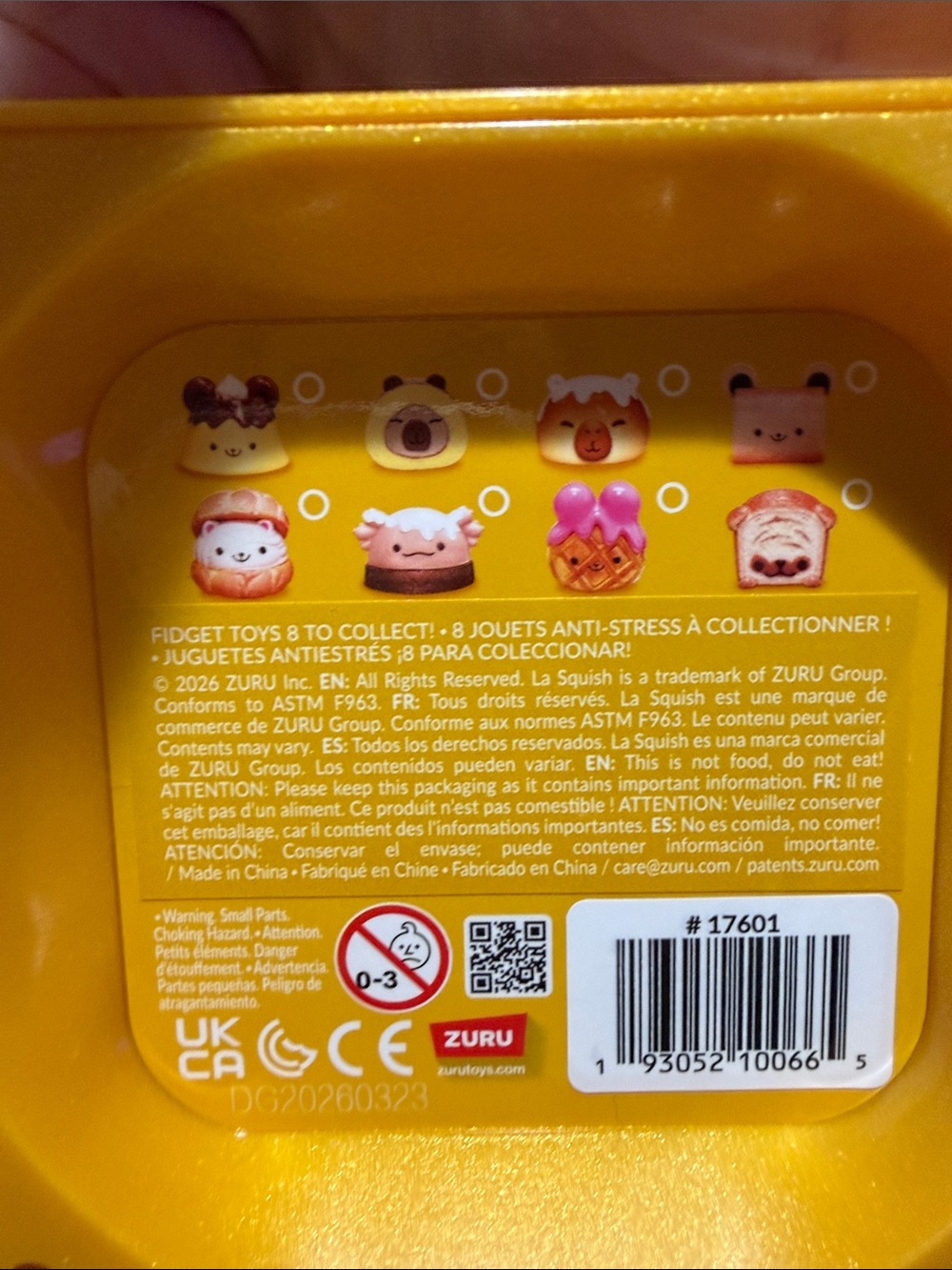 ZURU LaSquish Scented Bear Toast Squishy - Beige & Brown - Picture 2 of 3